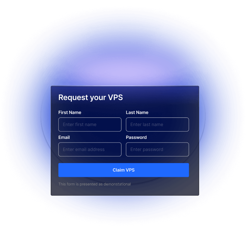 Request VPS illustration